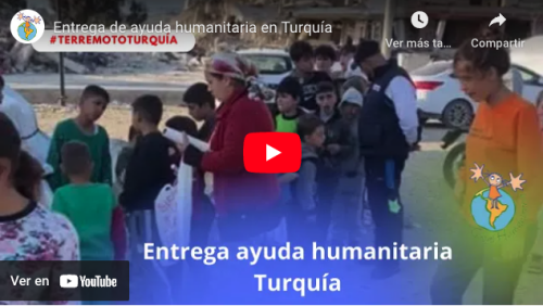 Llevamos ayuda humanitaria a Hatay, Turquía